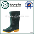 Pluie de bottes homme, bottes de pluie de chaussures de mode pour hommes